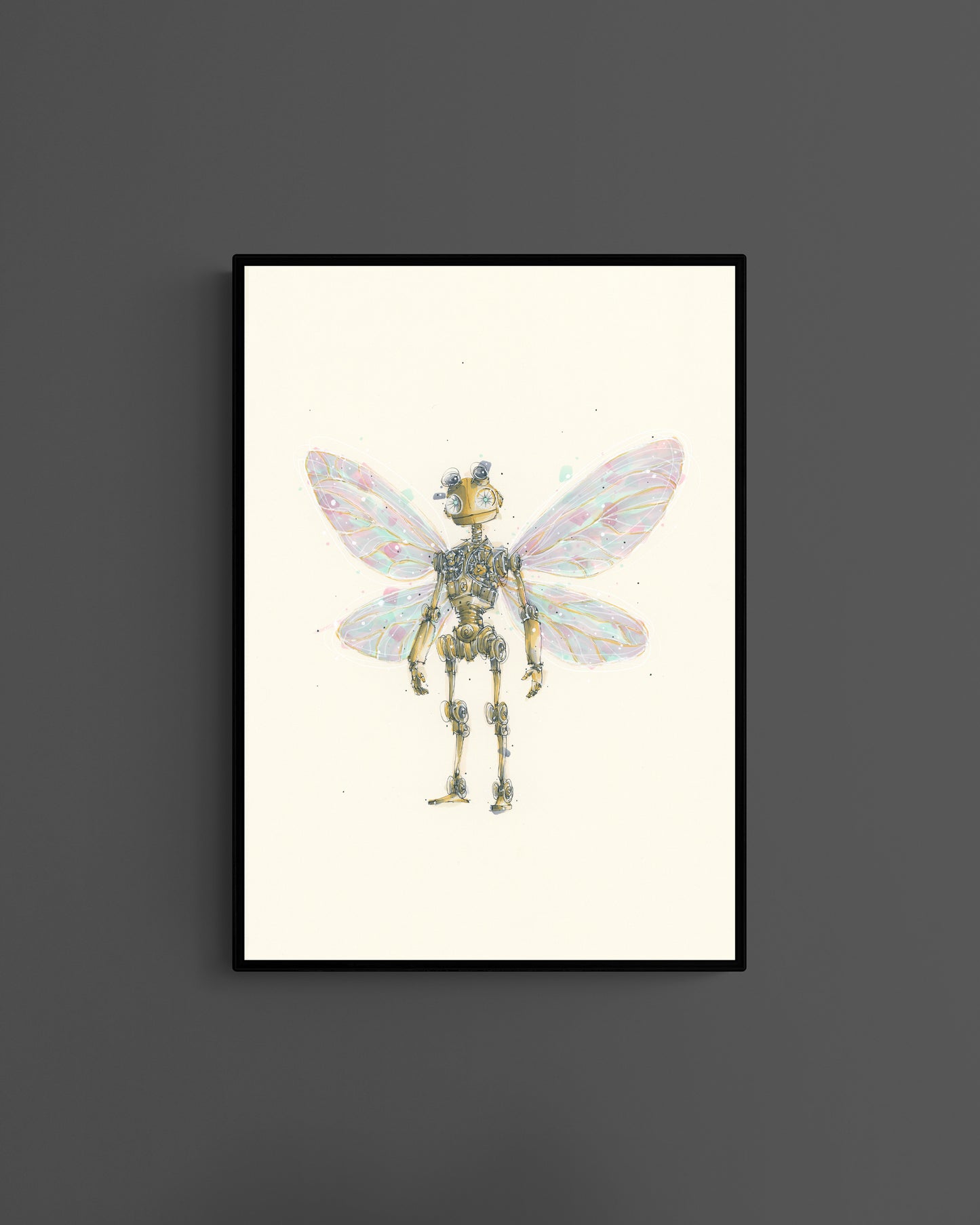 “Flutterbot" Limited Edition Print