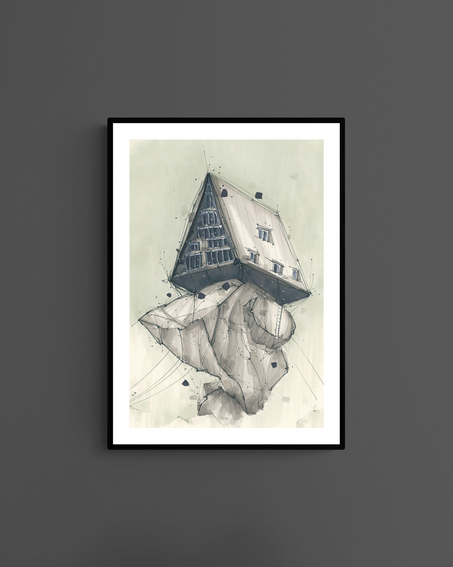 “Hollow House" Limited Edition Print