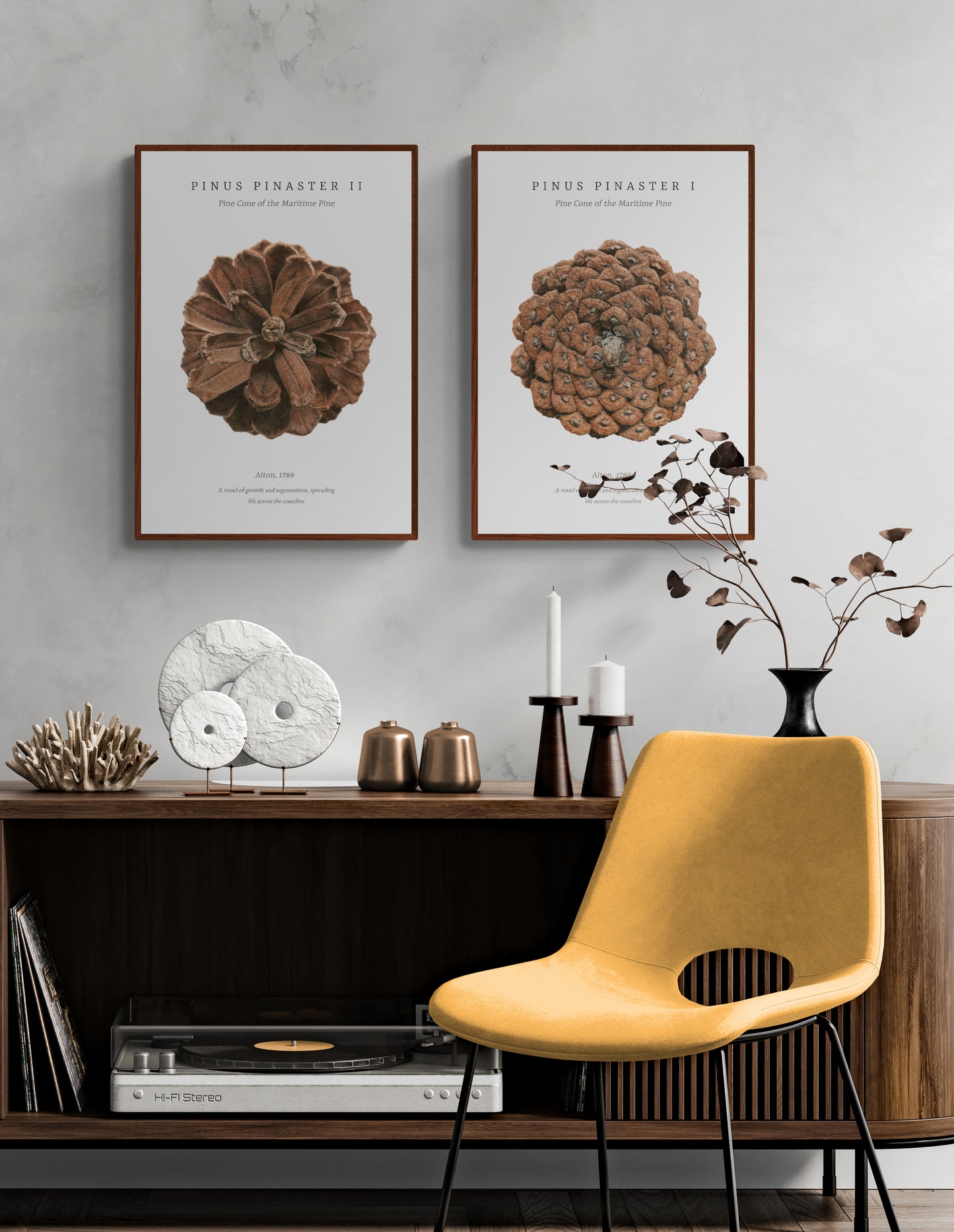“Pinus Pinaster I & II” Fine Art Print Set