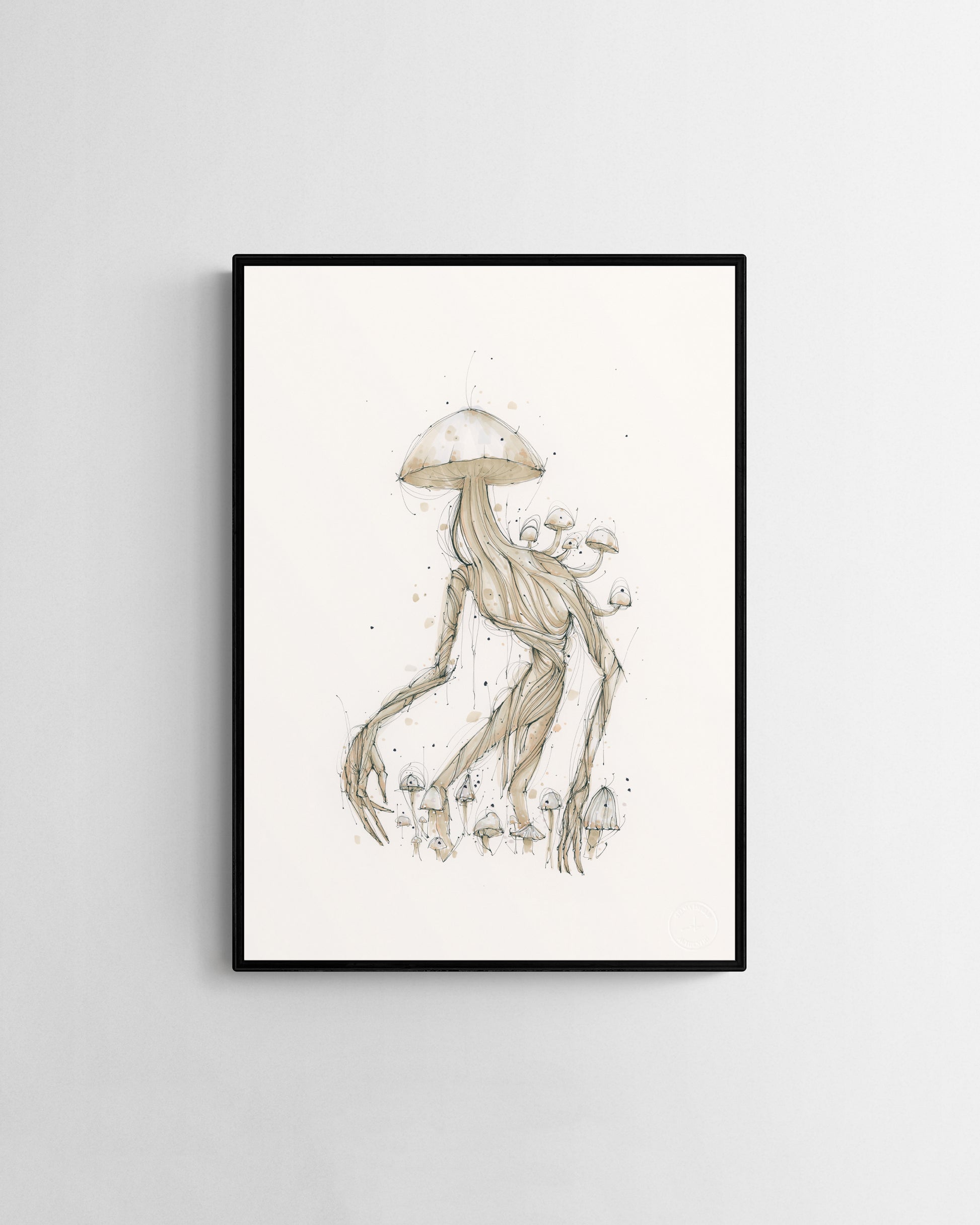 Fungus embossed fine art by Selma Isfeld