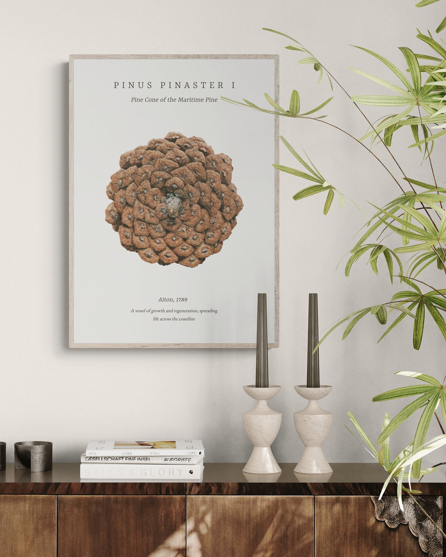 Pinus Pinaster I embossed fine art print by Selma Isfeld