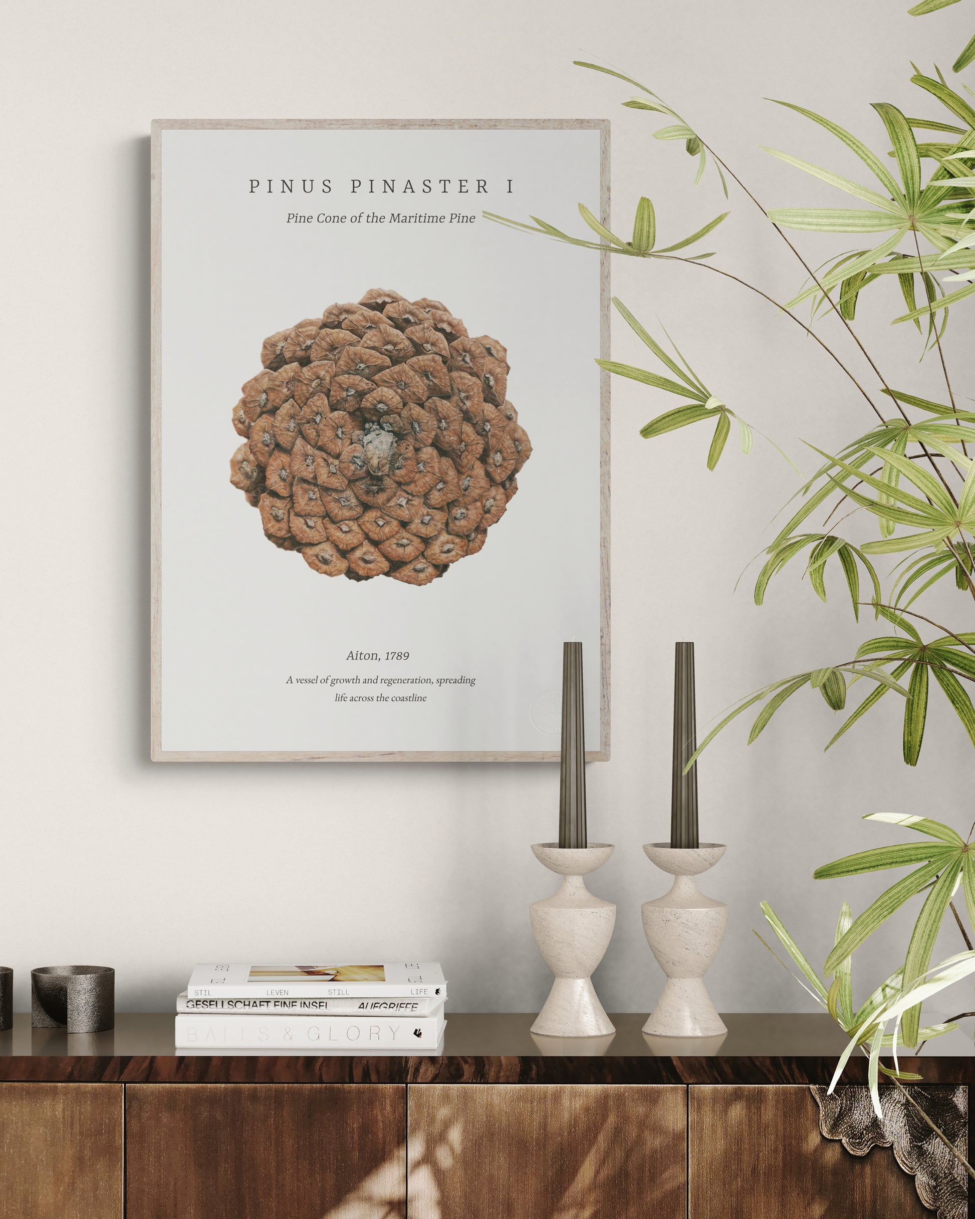 Pinus Pinaster I embossed fine art print by Selma Isfeld