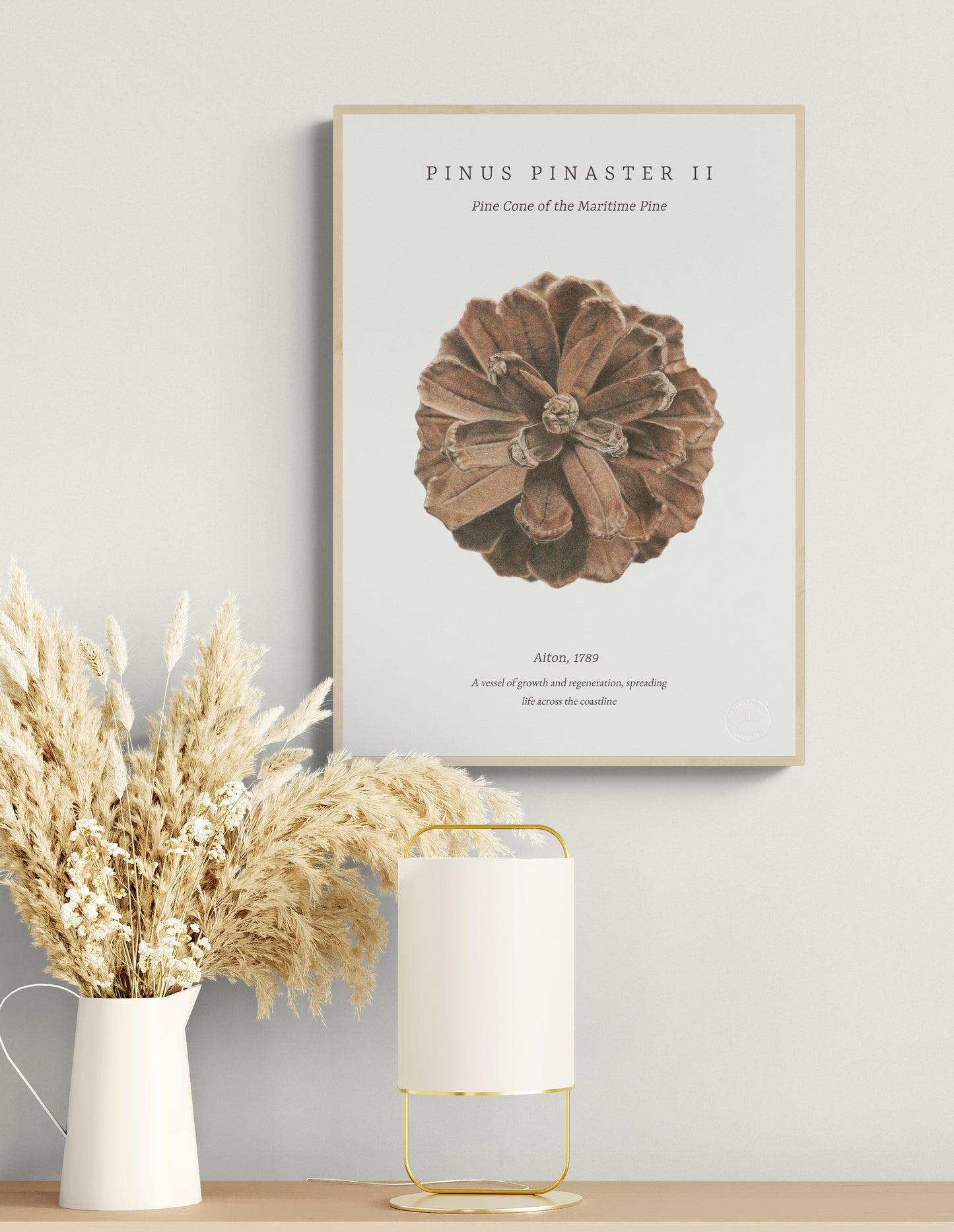 Pinus Pinaster II embossed fine art print by Selma Isfeld