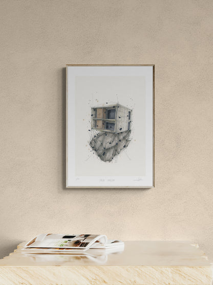 False Shelter – Limited Edition Giclée-trykk