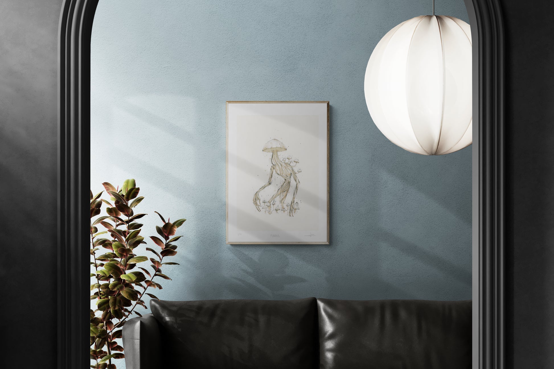 Fungus signed limited edition by Selma Isfeld