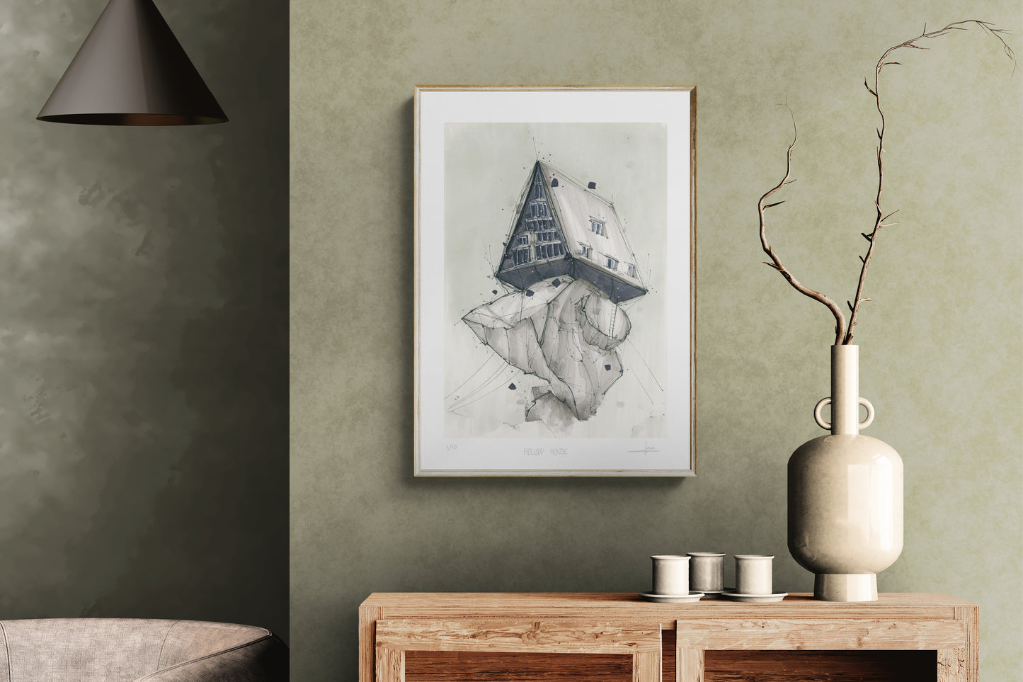 Hollow House signed limited edition by Selma Isfeld