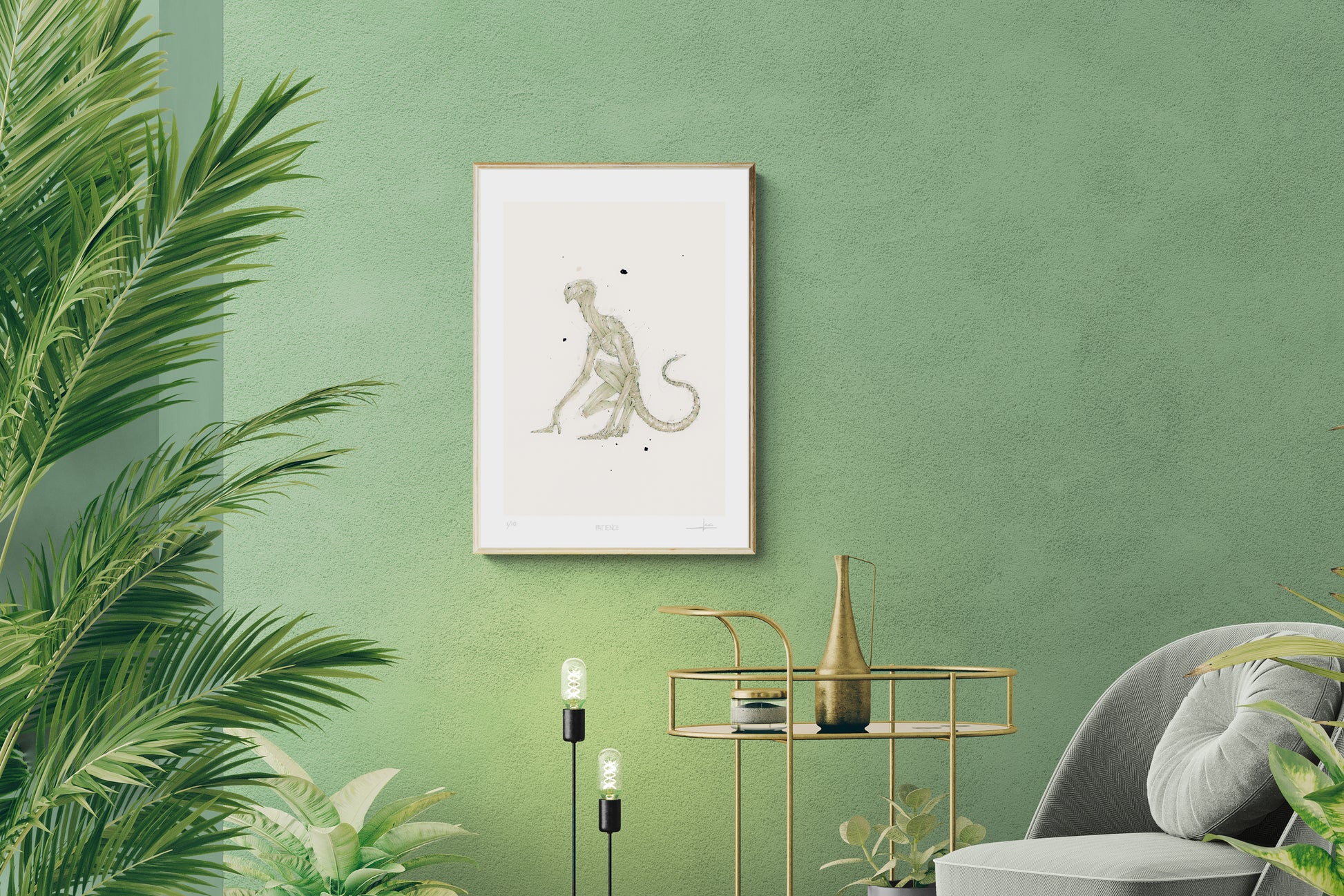 Patience signed limited edition by Selma Isfeld