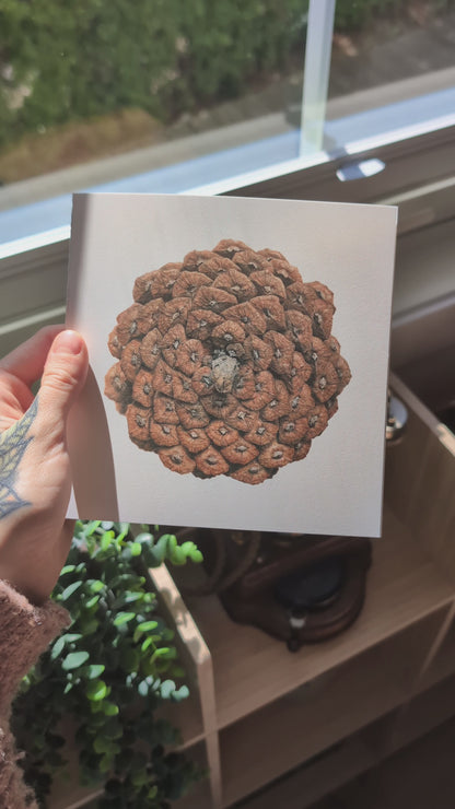 Pinus Pinaster – Signed Miniature Fine Art Card
