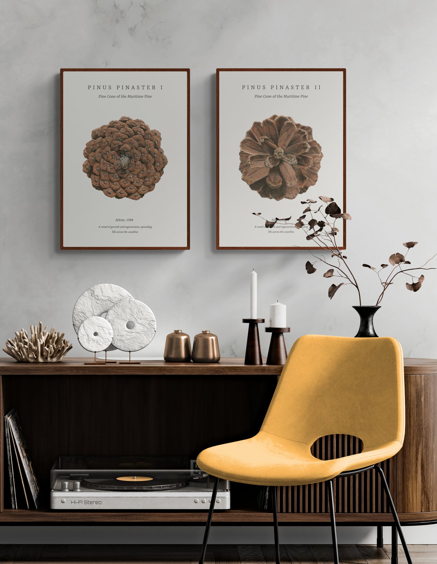 “Pinus Pinaster I & II” Fine Art Print Set